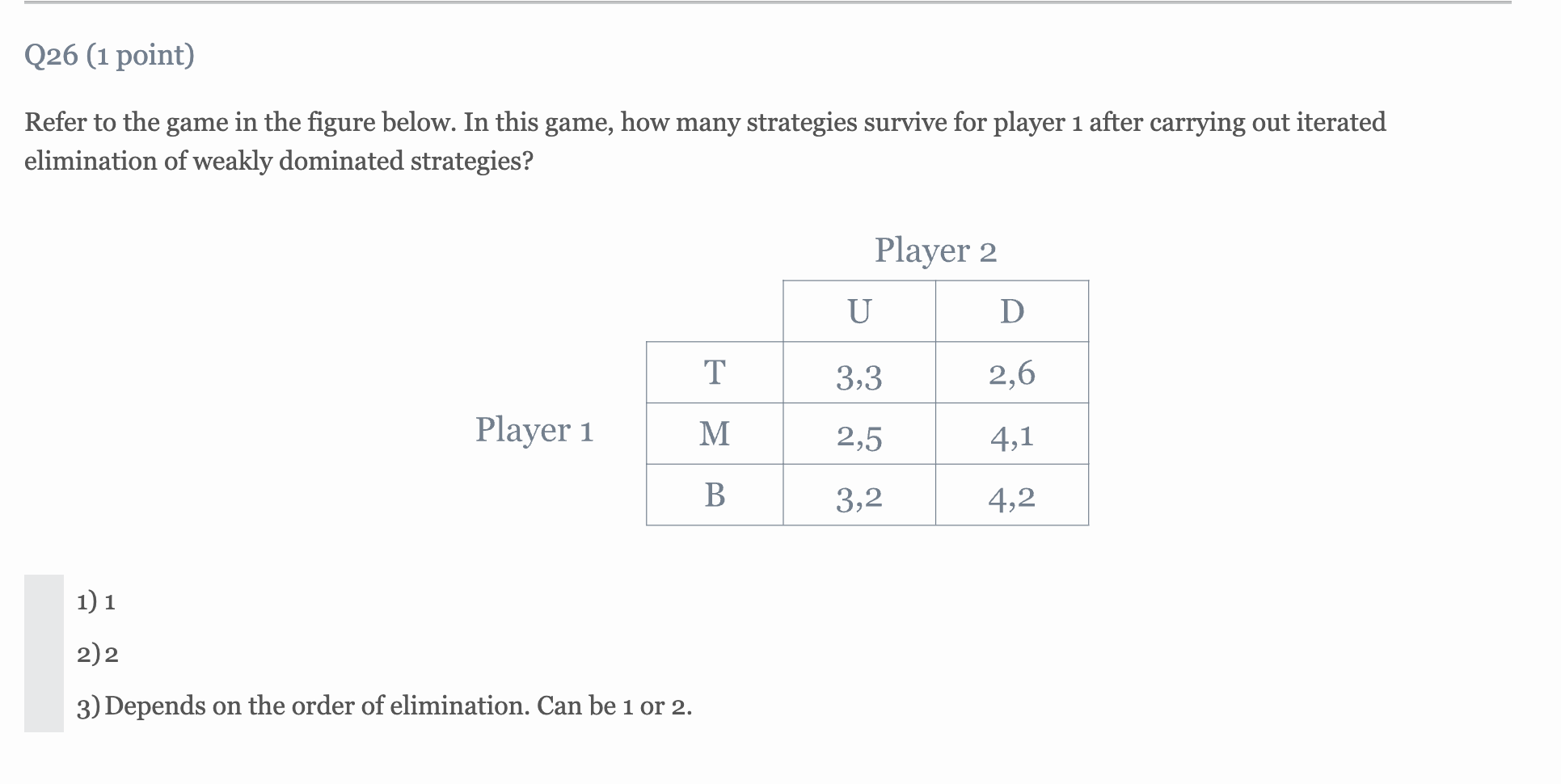 Solved Refer To The Game In The Figure Below. In This Game, | Chegg.com