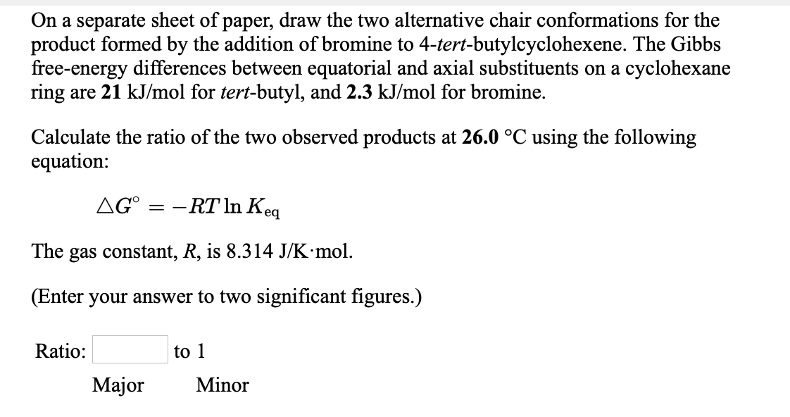 Solved On a separate sheet of paper, draw the two
