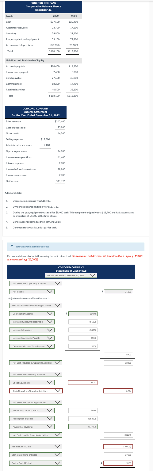 Solved Solve this and then find the Free Cash Flow $. | Chegg.com