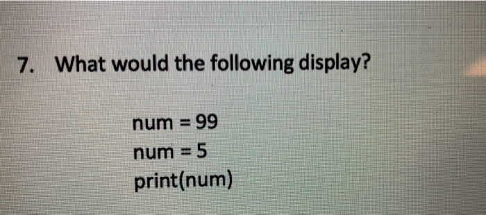 write assignment statements that perform the following operations with the variables a and b