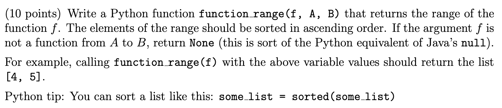 Solved This lab deals with functions on finite sets. We'll | Chegg.com