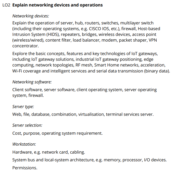 Solved Explain networking devices and operations Networking | Chegg.com