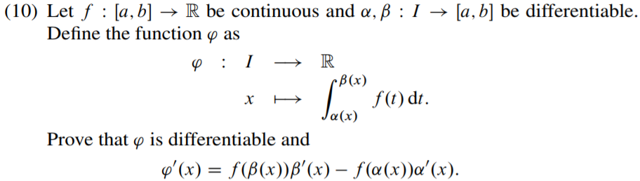 Solved 10 Let F A B R Be Continuous And A Ss 1 Chegg Com