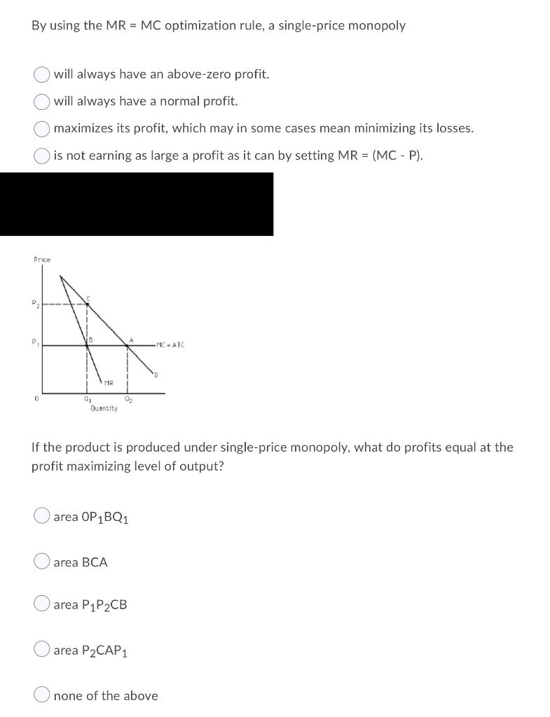 Solved By using the MR = MC optimization rule, a | Chegg.com