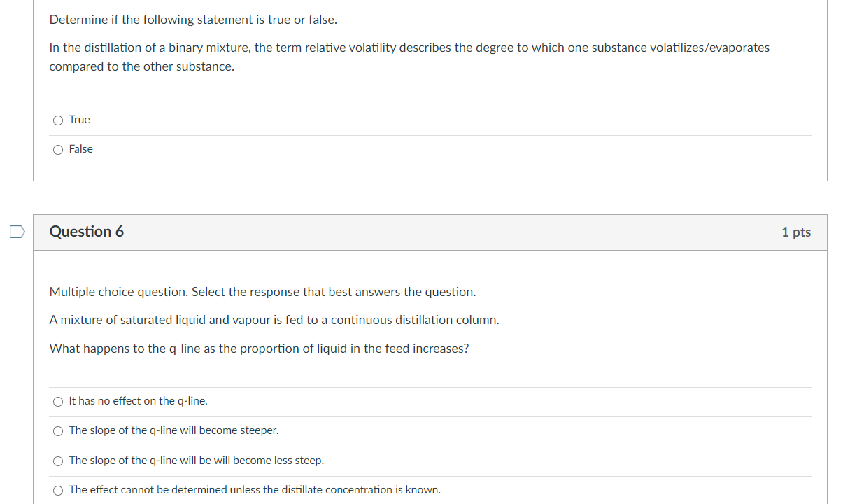 Solved Determine if the following statement is true or | Chegg.com