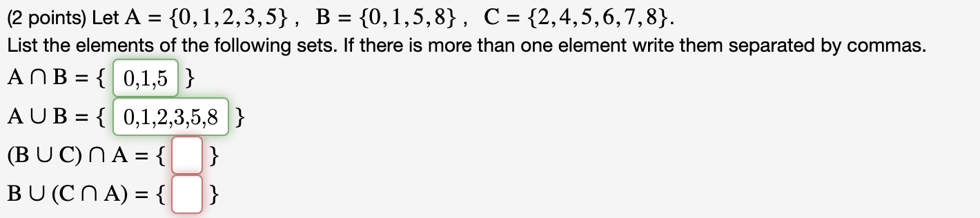 Solved (2 Points) Let | Chegg.com