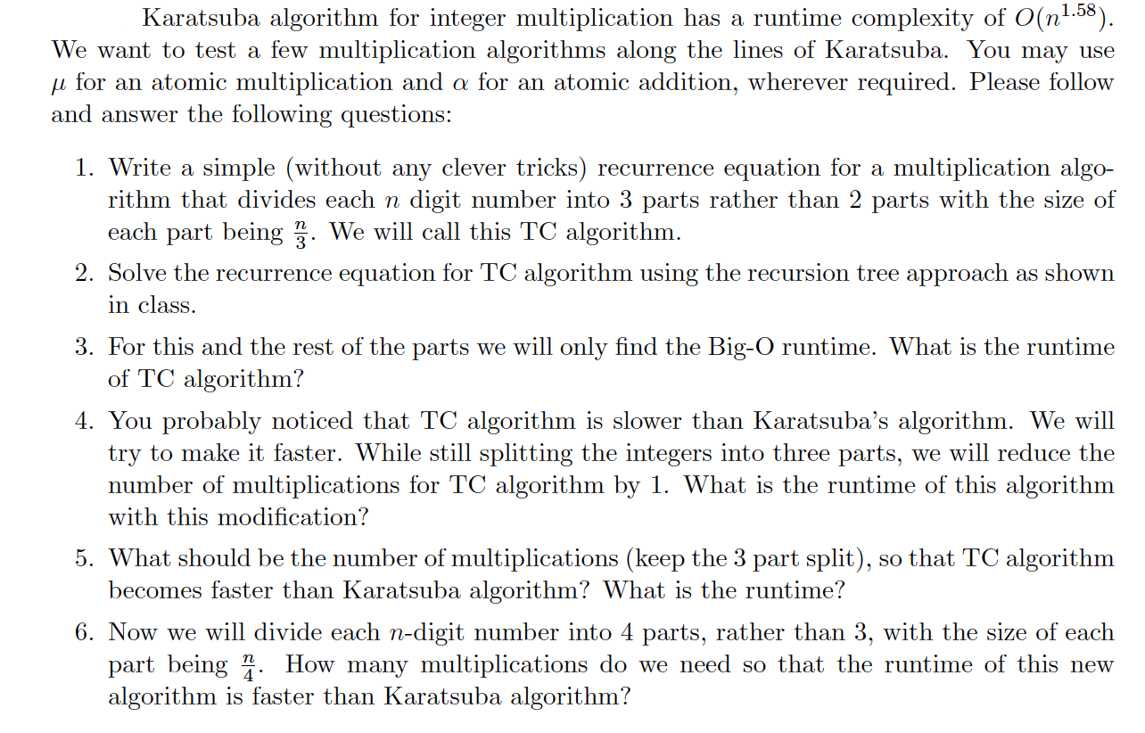 solved-karatsuba-algorithm-for-integer-multiplication-has-a-chegg