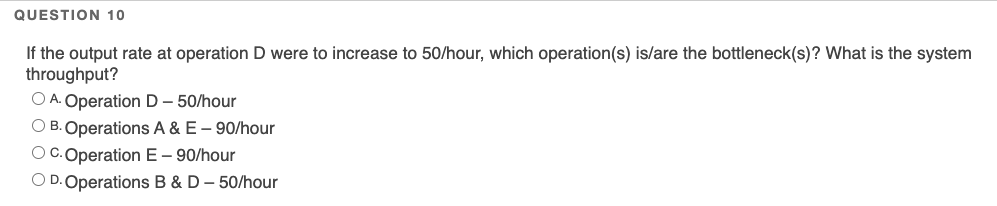 Solved QUESTION 8 For Questions 8, 9, and 10, please refer | Chegg.com