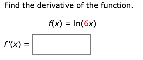 Solved Find the derivative of the function by using the | Chegg.com