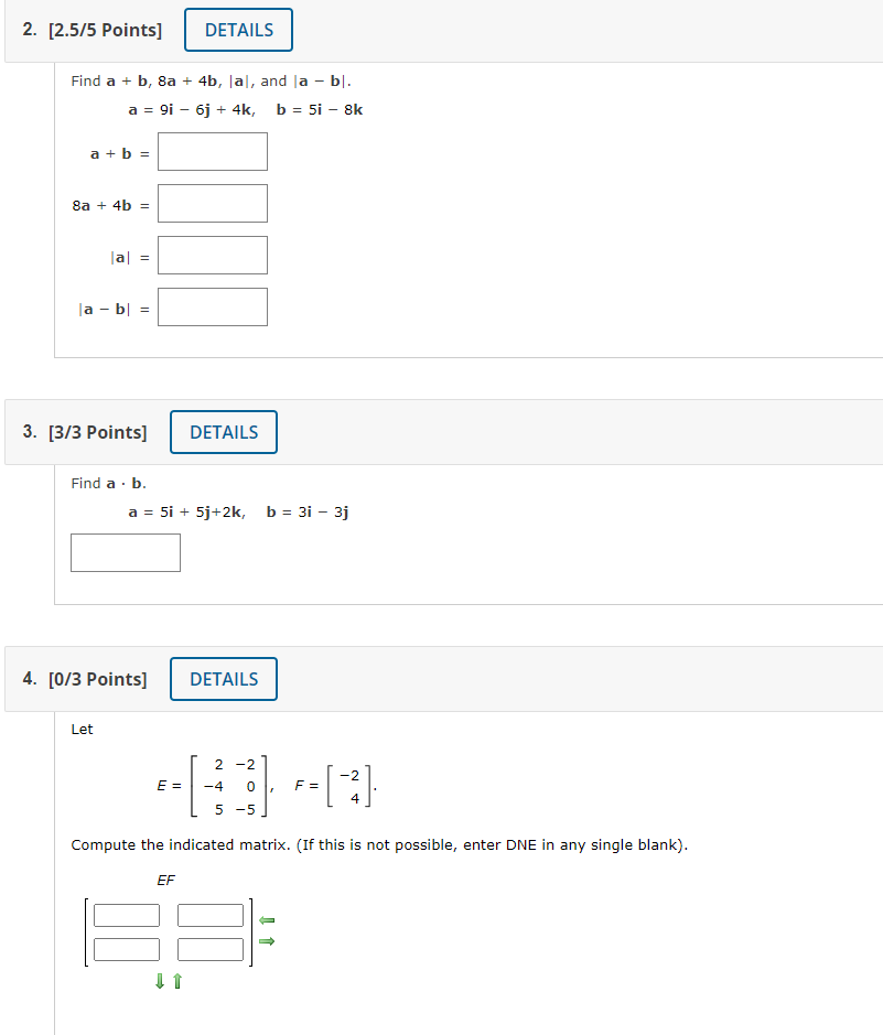 Solved \\[ \\begin{array}{l} \\text { Find } | Chegg.com