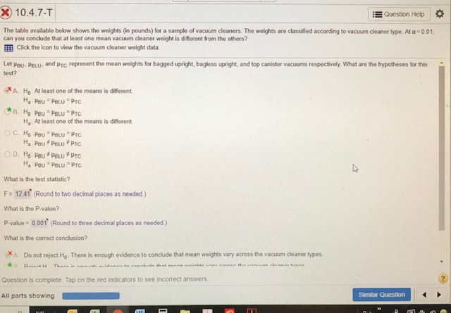 Solved The table available below shows the weights (in | Chegg.com