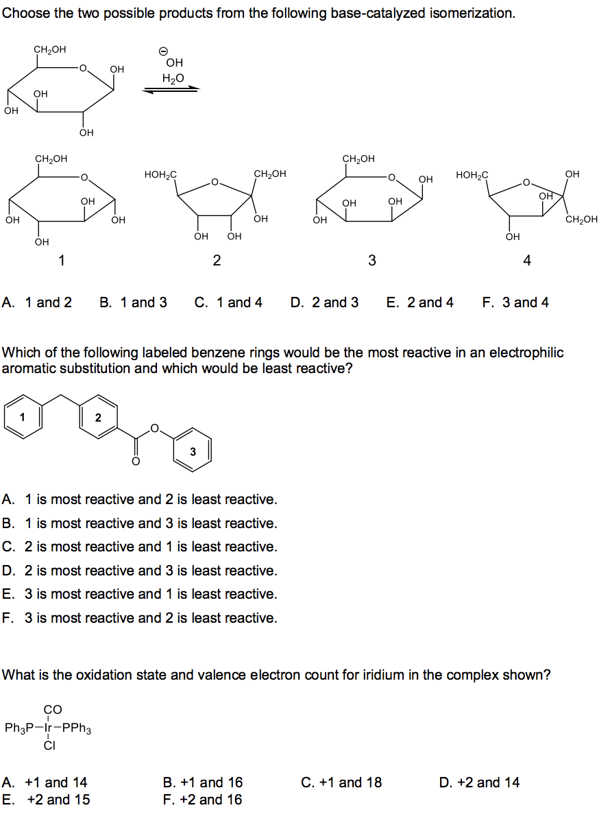 Solved Hi! These Are Some Advanced ORGANIC CHEMISTRY | Chegg.com