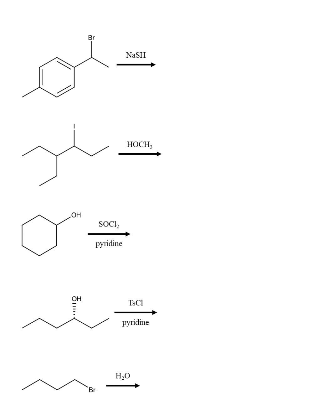 Solved Give the major organic product for each reaction. | Chegg.com