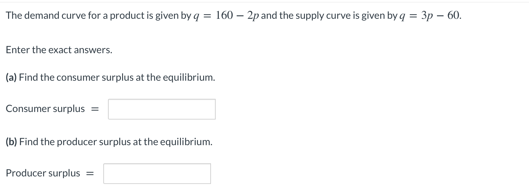 Solved Current Attempt in Progress The demand curve for a | Chegg.com