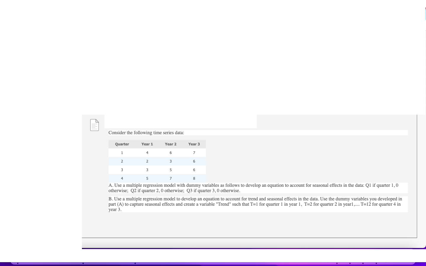 solved-consider-the-following-time-series-data-a-use-a-chegg