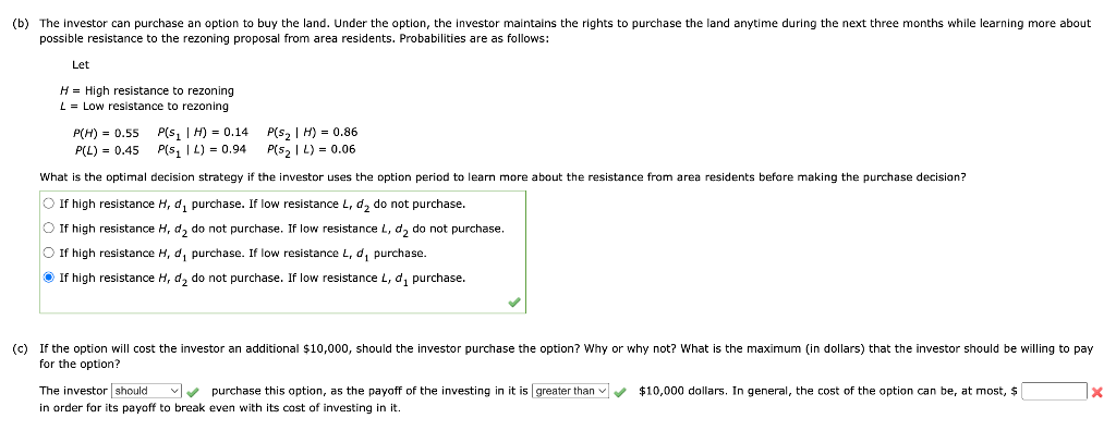 Solved A real estate investor has the opportunity to | Chegg.com