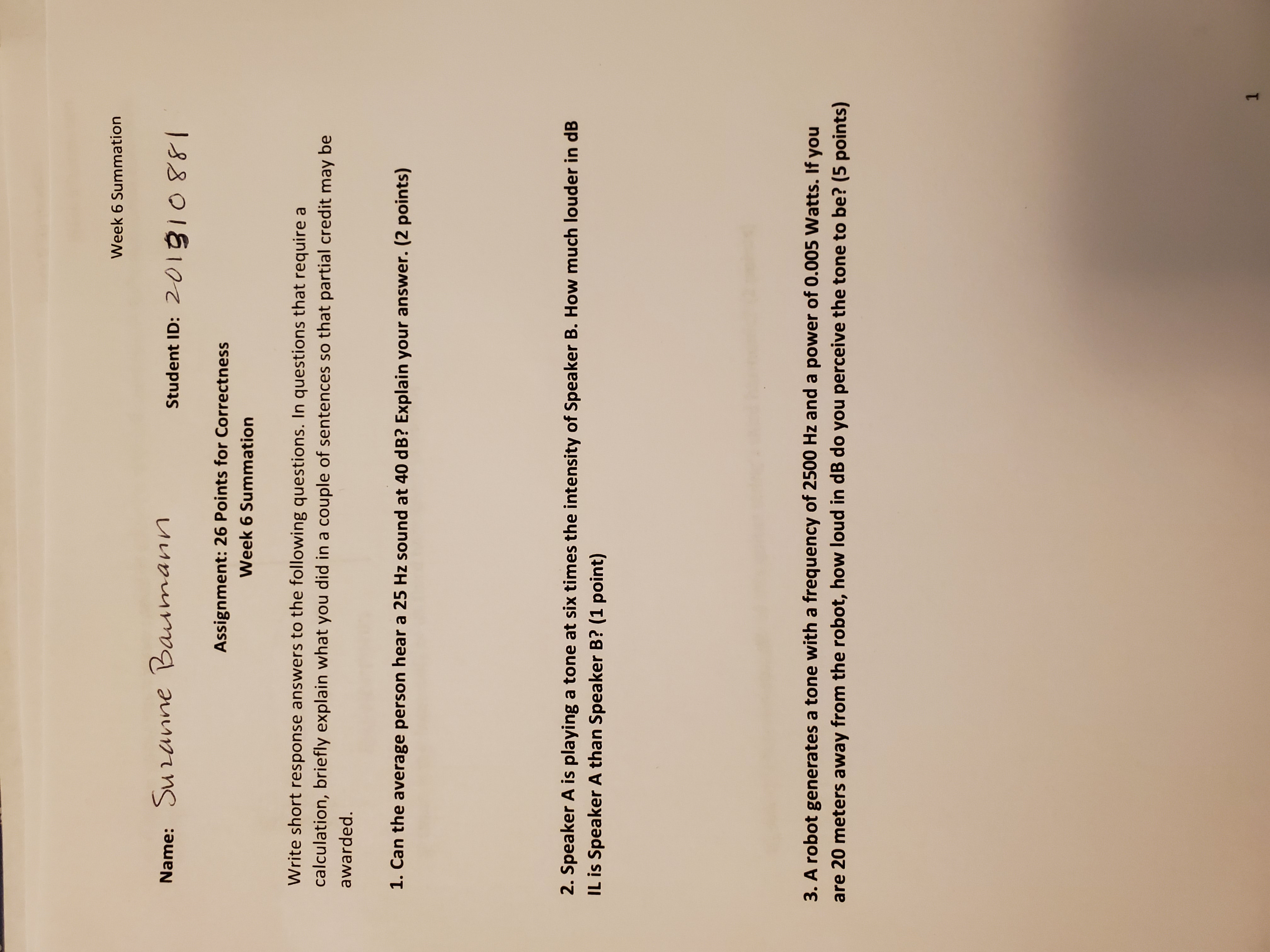 Solved Write short response answers to the following