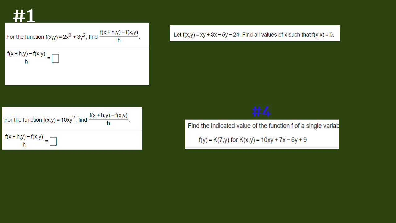 solved-1-for-the-function-f-x-y-2x2-3y2-find-f-x-chegg