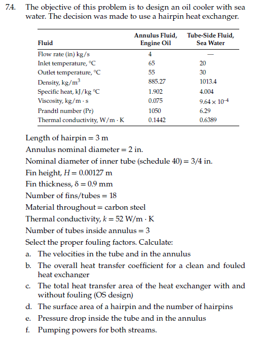 Solved 7 4 The Objective Of This Problem Is To Design An