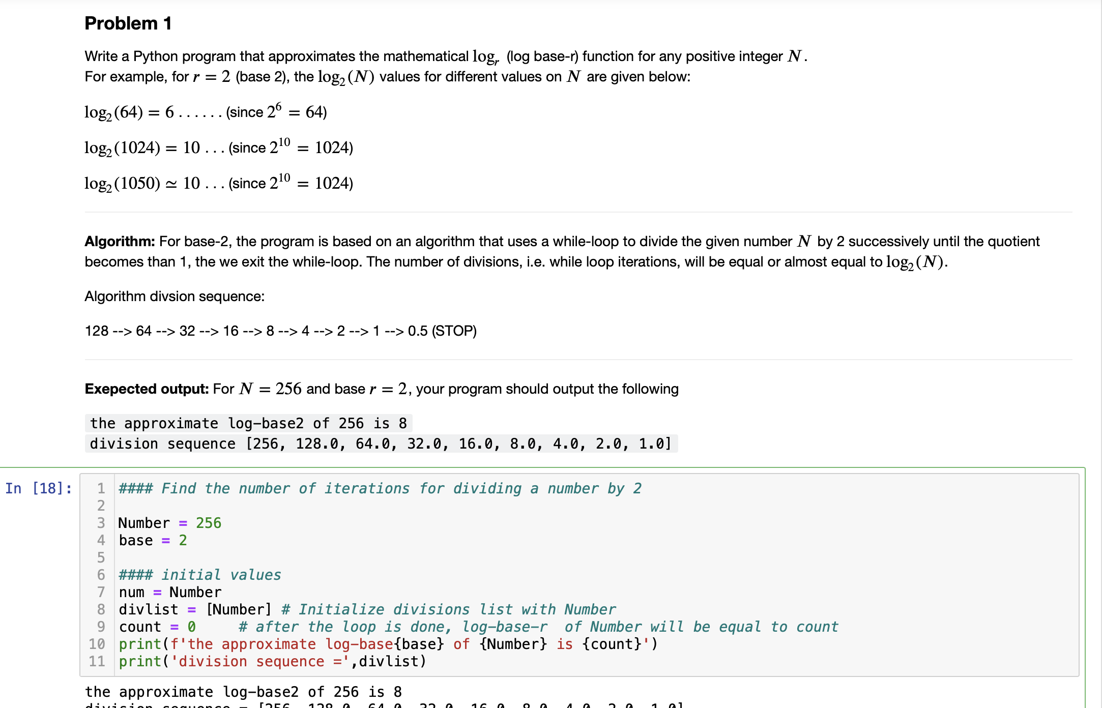 Problem 29 Write a Python program that approximates  Chegg.com