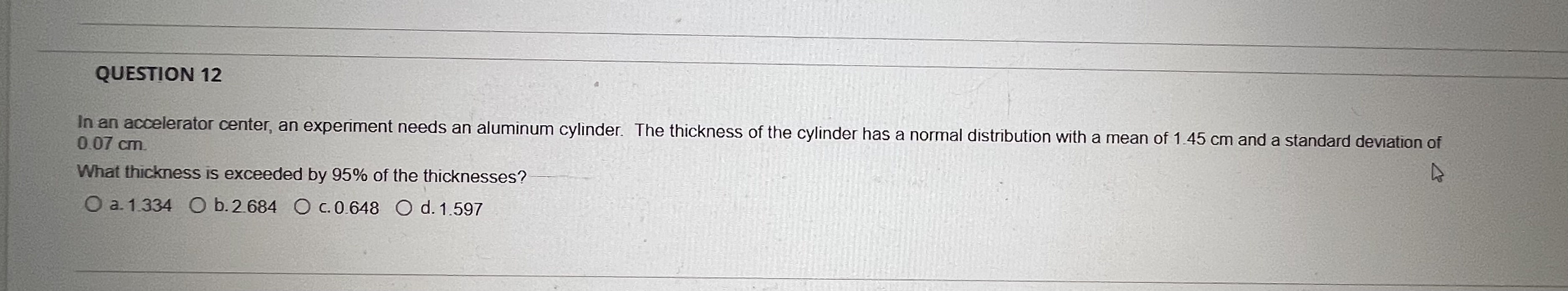 Solved In an accelerator center, an experiment needs an | Chegg.com