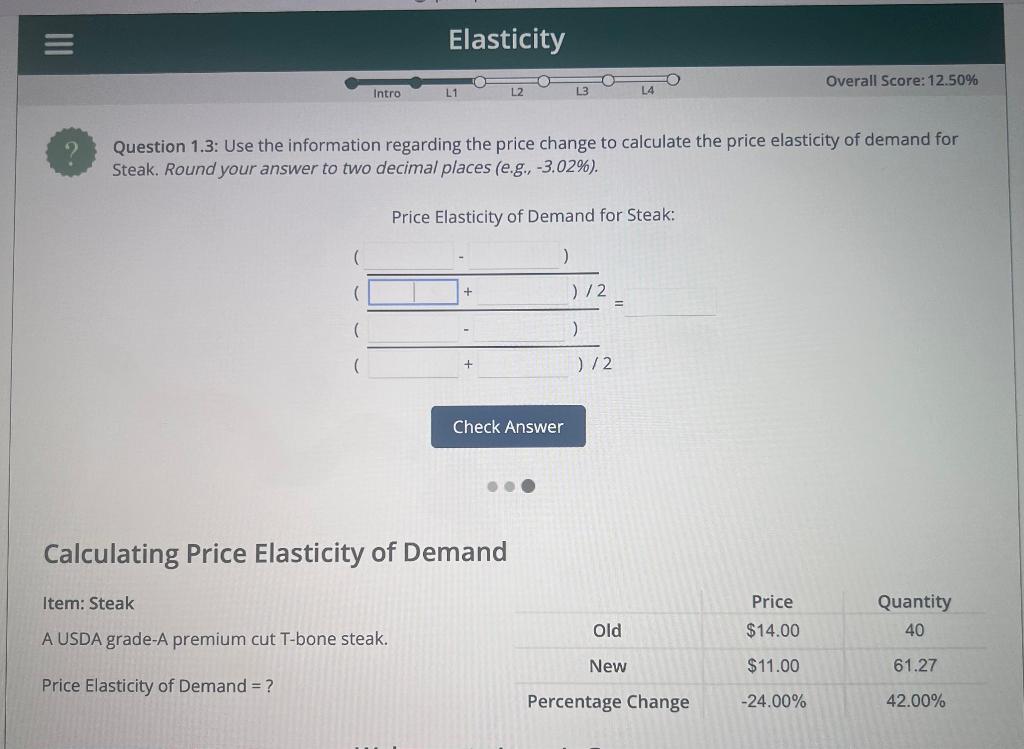 A Beginner's Guide to Elasticity: Price Elasticity of Demand