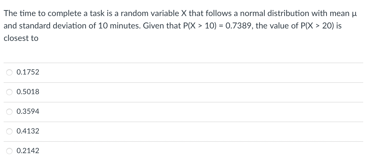 Solved A random variable X has the following probability | Chegg.com