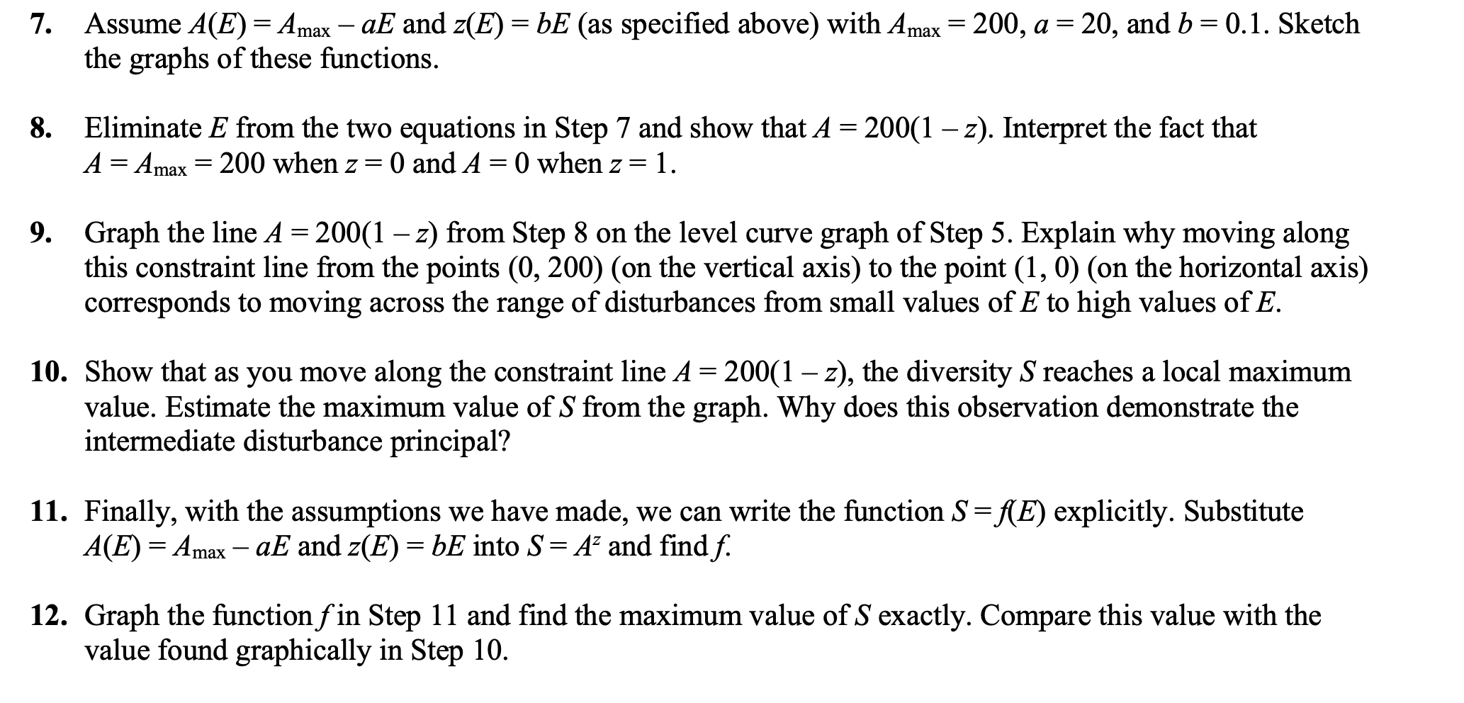 Solved 7 Assume A E Amax Ae And Z E Be As Speci Chegg Com