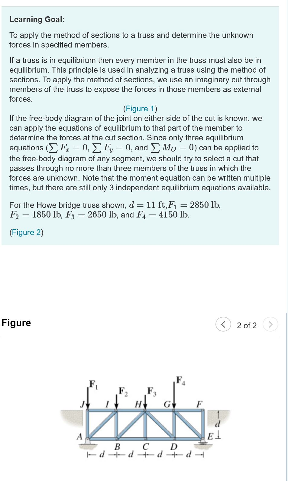 Solved Determine the force in each member and whether the | Chegg.com