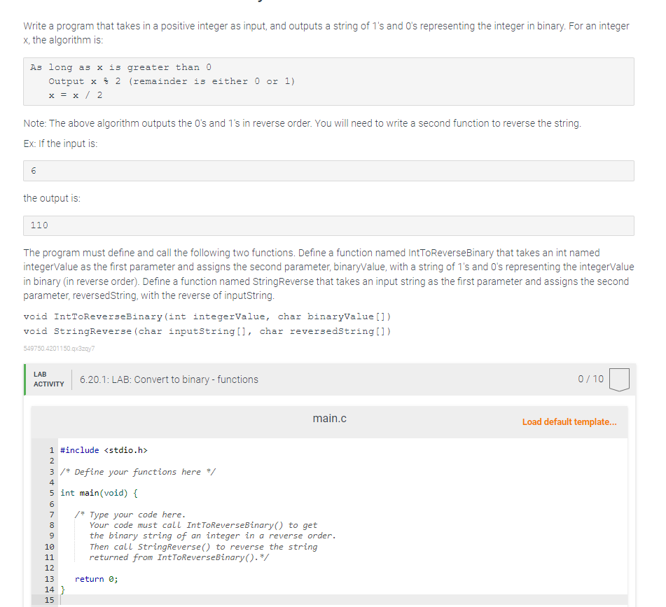Solved Write a program that takes in a positive integer as | Chegg.com