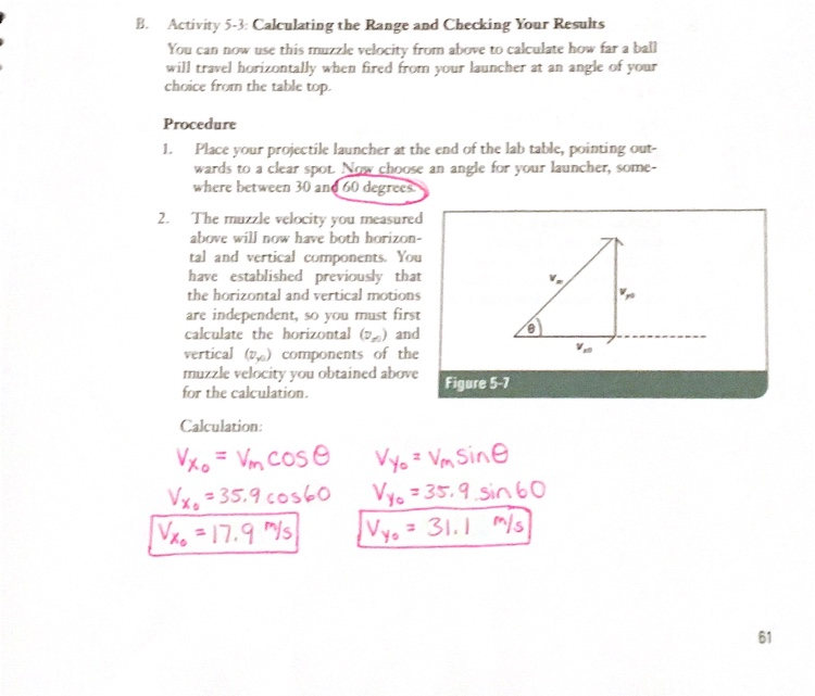 Calculating the Range 