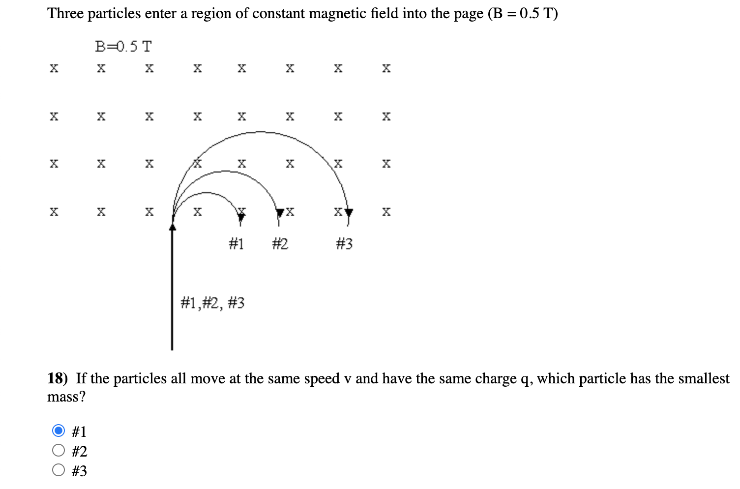 solved-three-particles-enter-a-region-of-constant-magnetic-chegg