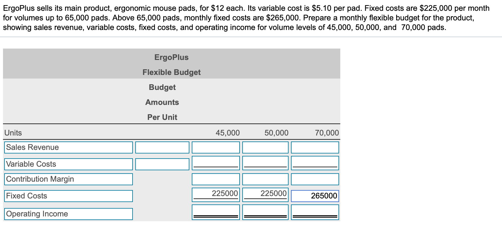 Solved ErgoPlus sells its main product, ergonomic mouse