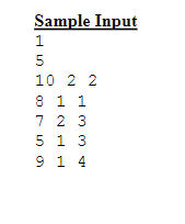 The Input (to be read from standard input) The first | Chegg.com