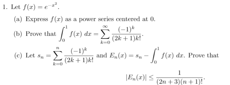 L 1 Let F X E 2 A Express F 1 As A Power Chegg Com