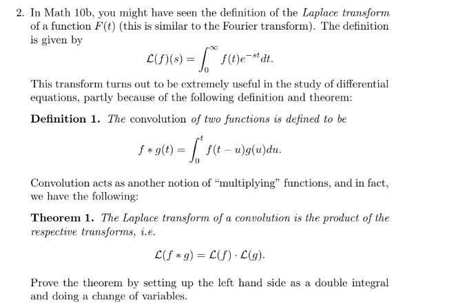 Solved In Math 10b, you might have seen the definition of | Chegg.com