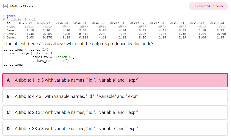 Solved 1. Multiple Choice (select all that apply) What do | Chegg.com
