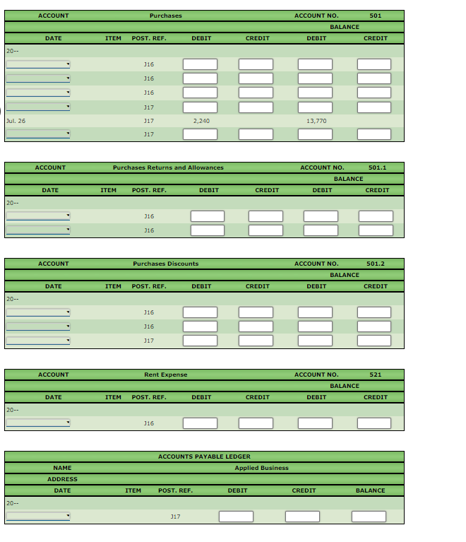 Solved July: July 1 Issued Check No. 414 in payment of July