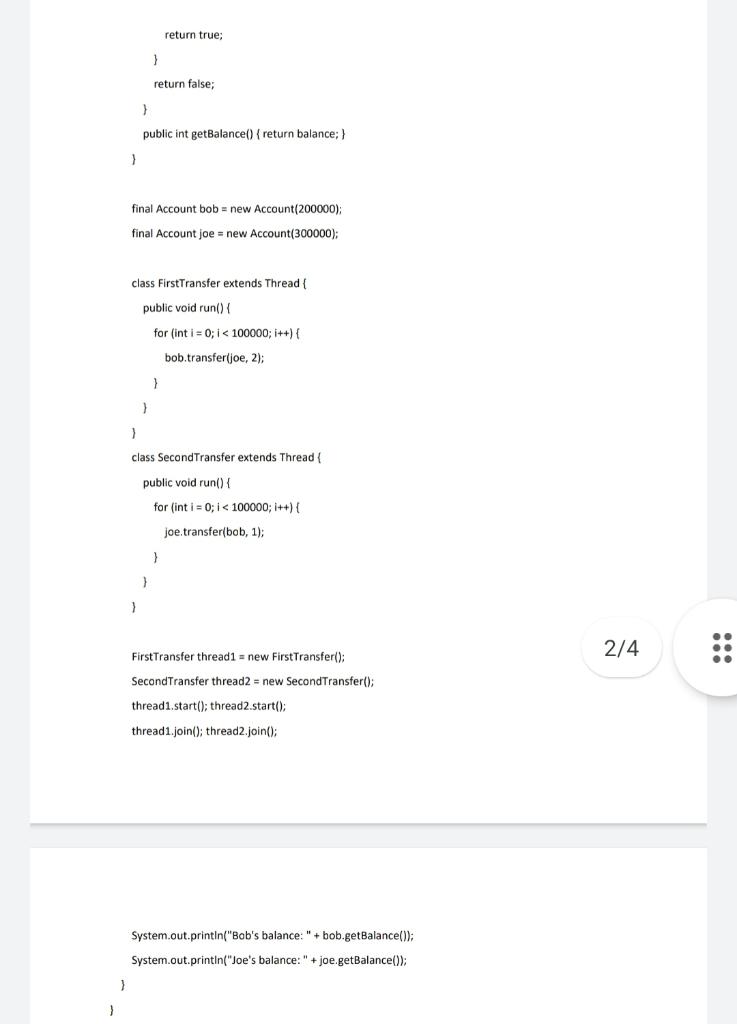 Java code: Our basic understanding, using | Chegg.com