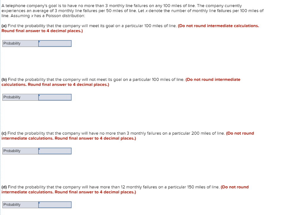 Solved A telephone company's goal is to have no more than 3