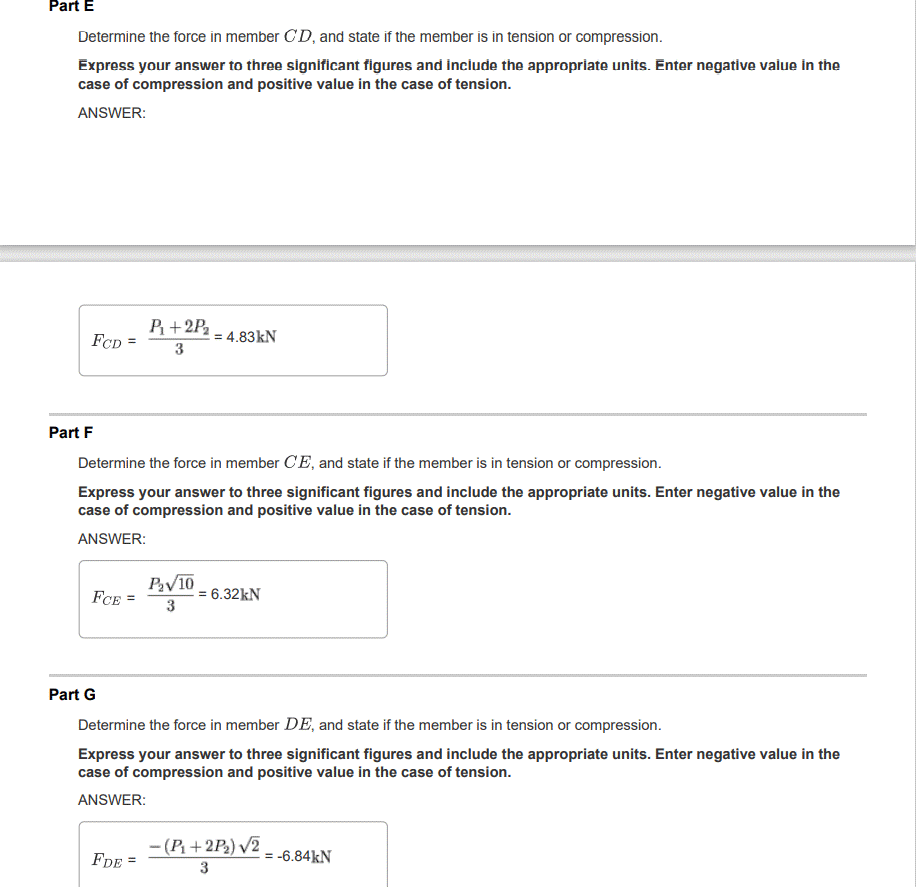 Solved I need help on my Statics homework. Please answer all | Chegg.com