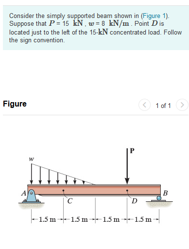 Solved Determine the internal normal force, shear force, | Chegg.com