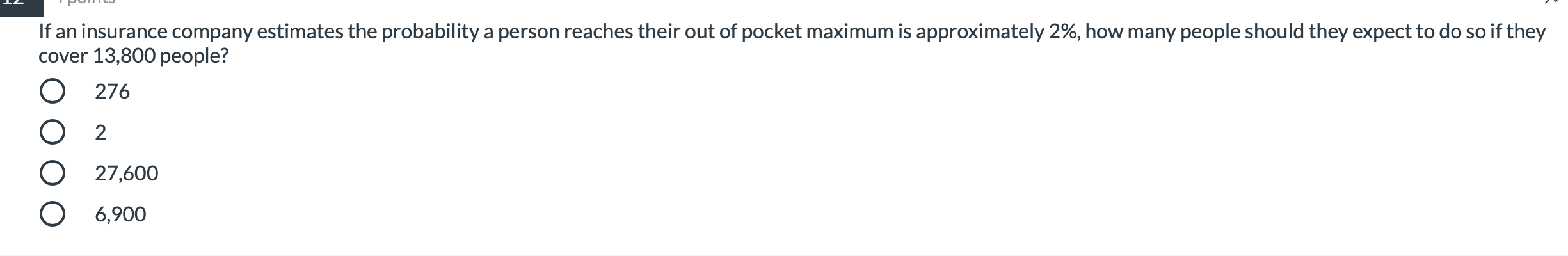 Solved If an insurance company estimates the probability a | Chegg.com