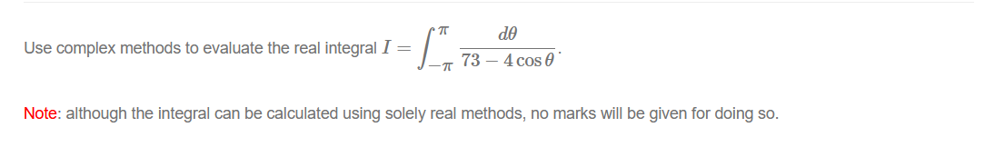 Solved ᏧᎾ Use complex methods to evaluate the real integral | Chegg.com
