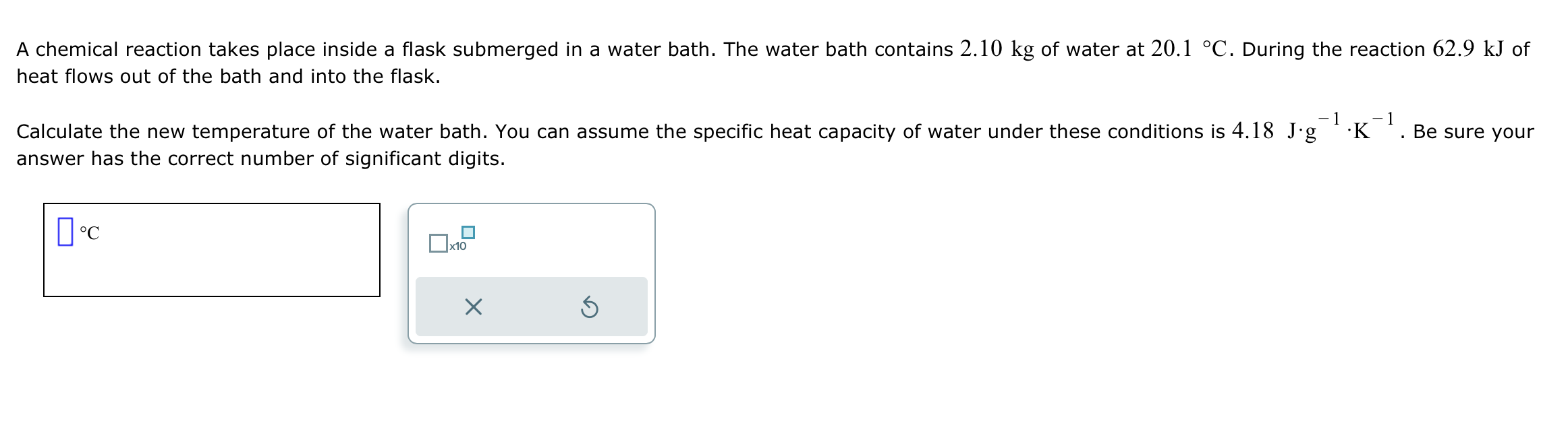 Solved A chemical reaction takes place inside a flask | Chegg.com