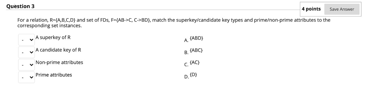Solved Question 2 3 points Save Answer Select all that apply | Chegg.com