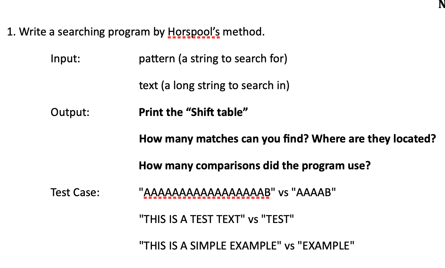 solved-1-write-a-searching-program-by-horspool-s-method-chegg