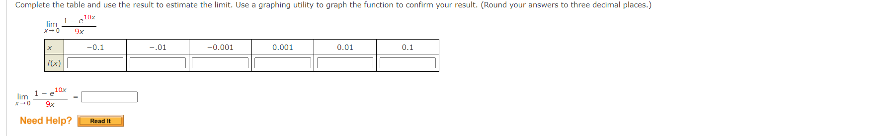 Solved Solve the equation for x. (Round your answer to three | Chegg.com