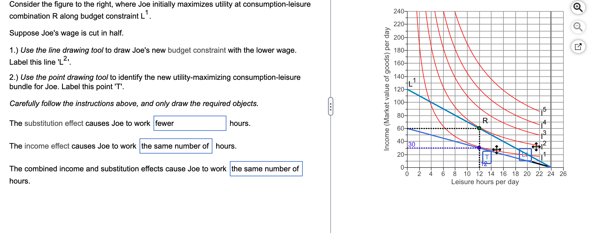 Solved Consider the figure to the right, where Joe initially | Chegg.com