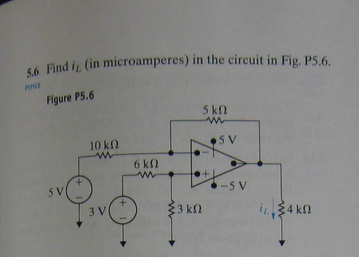 solved-5-6-find-il-in-microamperes-in-the-circuit-in-fig-chegg